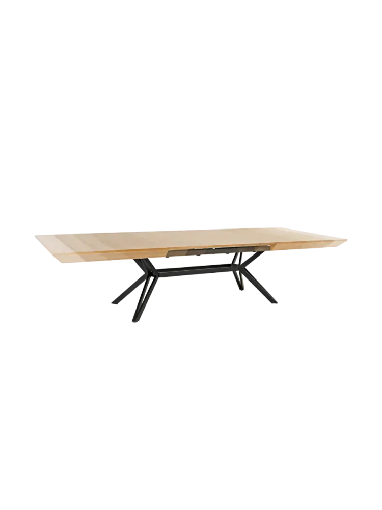 Grosser, ausziehbarer Design Esstisch „Lotus“ 200-320 x 120 cm Invicta Interiors