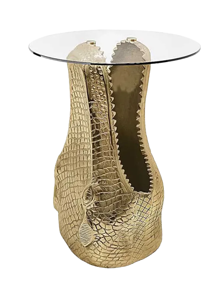 Design Beistelltisch „Wildlife Crocodile“ Invicta Interiors