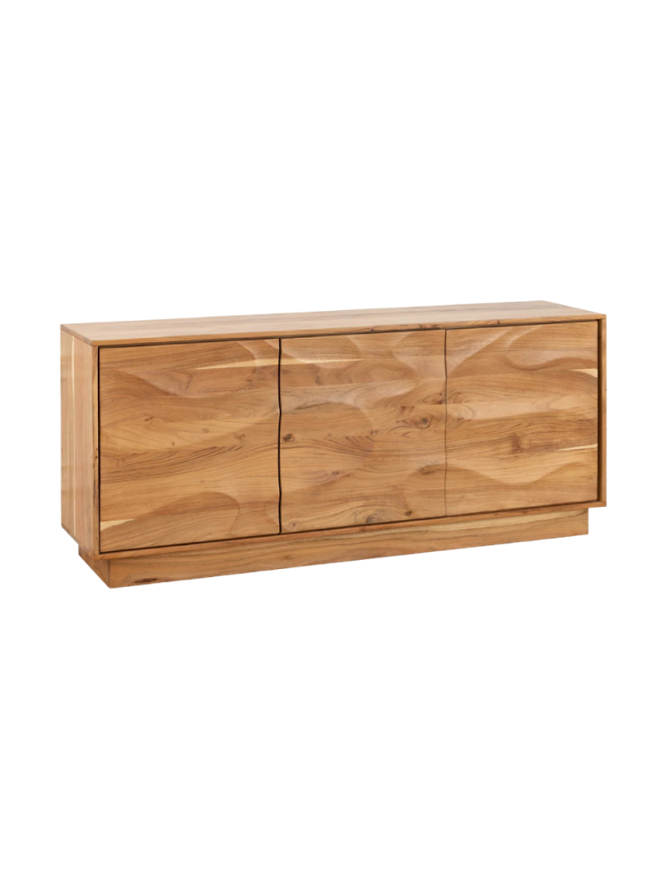Massivholz Sideboard „Deserto“ mit 3D-Effekt Invicta Interiors