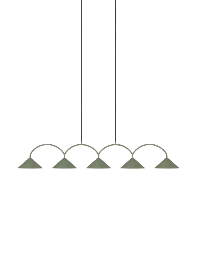 Design Pendellampe „Curve 5“ Globen Lighting