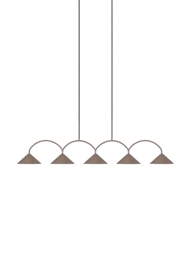Design Pendellampe „Curve 5“ Globen Lighting