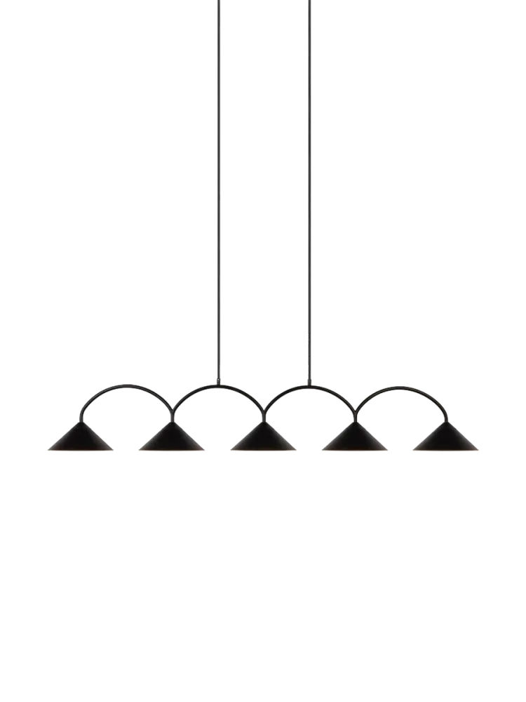 Design Pendellampe „Curve 5“ Globen Lighting
