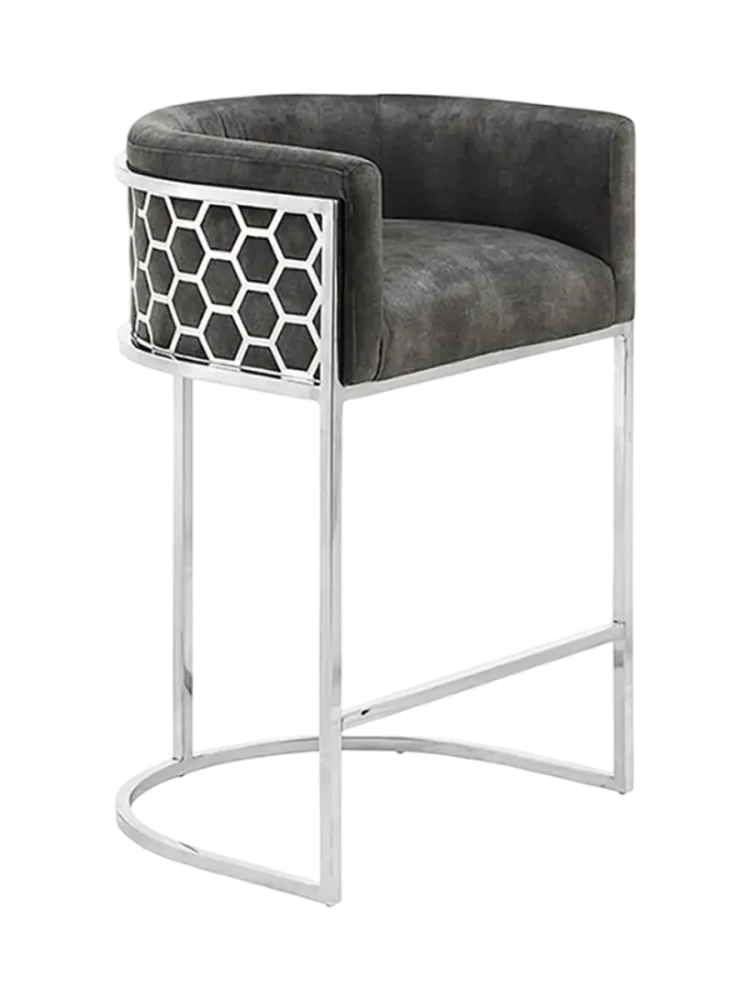 Design Barstuhl „Elegancia“ mit Armlehnen Invicta Interiors