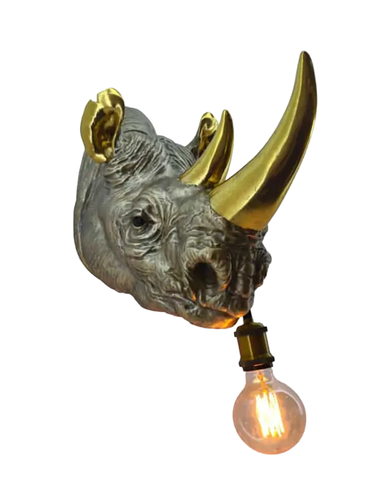 Design Wandlampe „Rhino“ Invicta Interiors