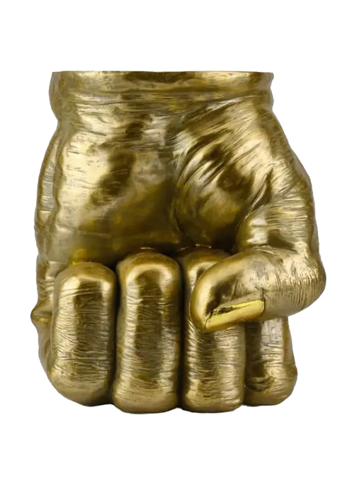 Design Beistelltisch „Fist“ Gold Invicta Interiors