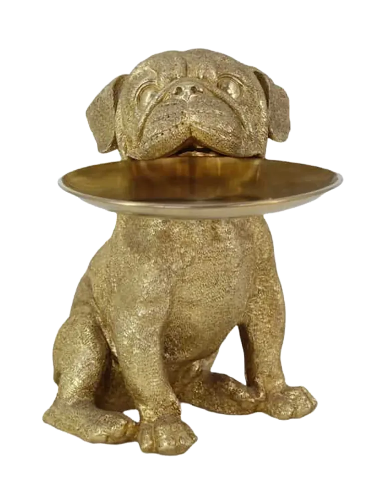 Design Dekorationsobjekt & Tablett „Bulldog“ Invicta Interiors