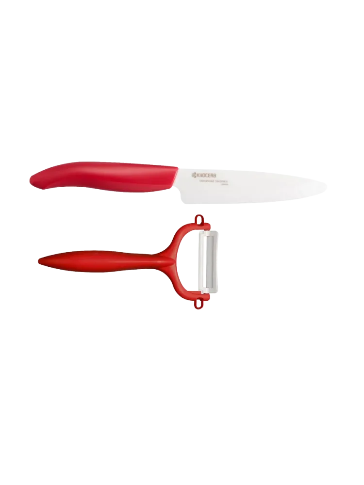 Premium Starter-Set „GEN“, Gemüsemesser & Sparschäler Kyocera