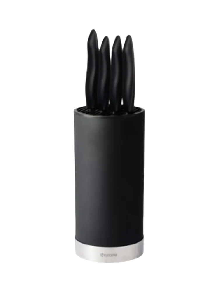 Premium Softtouch Messerblock inkl. vier „SHIN“ Profi Messer Kyocera