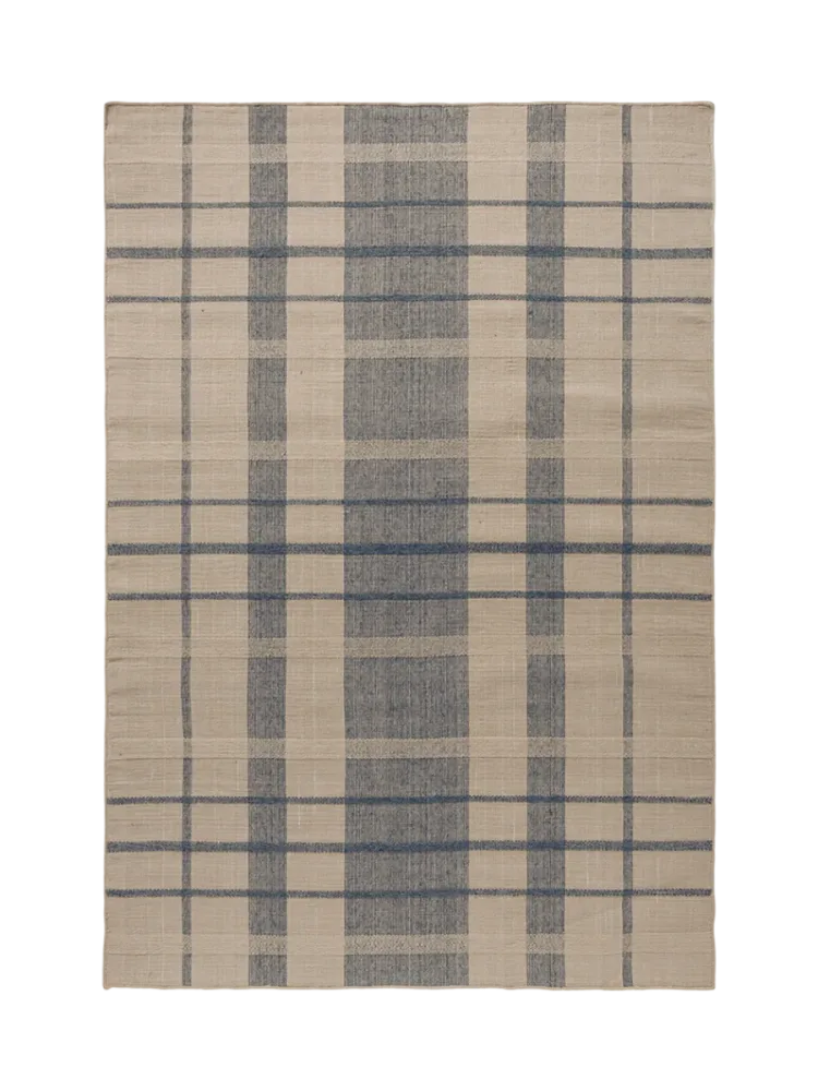 Hochwertiger In-/Outdoor Designer Teppich „Zona Denim Check“, verschiedene Grössen BRINK & CAMPMAN