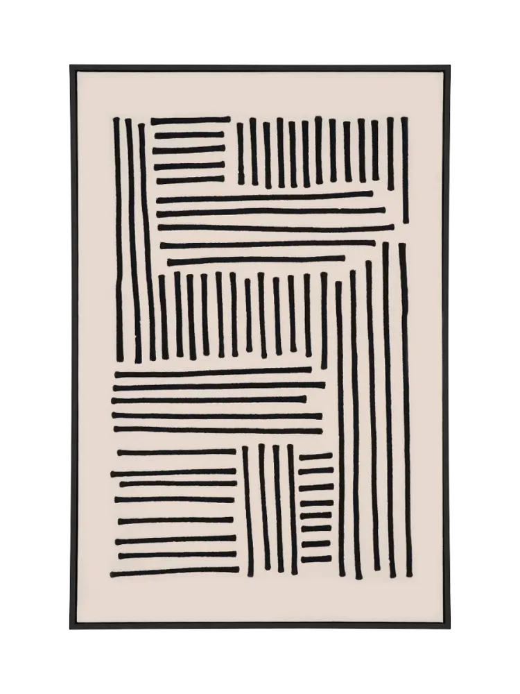 Leinwand bedruckt LIPARI 1 Stück beige 100x140x3cm