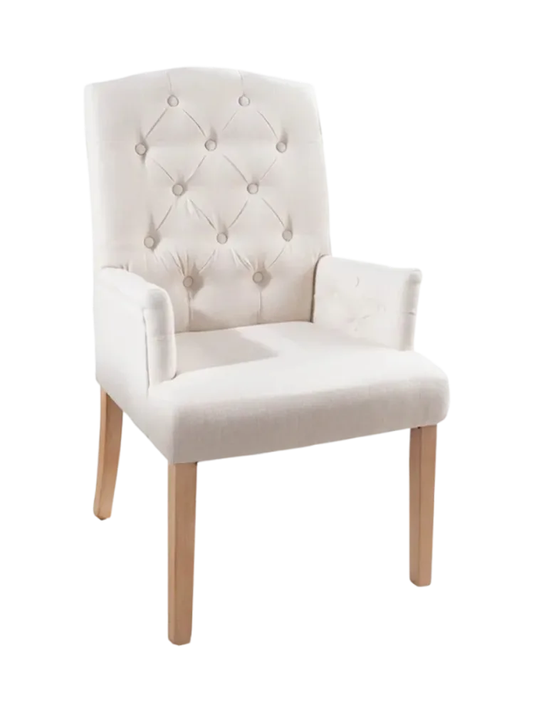Eleganter Stuhl „Castle“ mit Armlehne Invicta Interiors