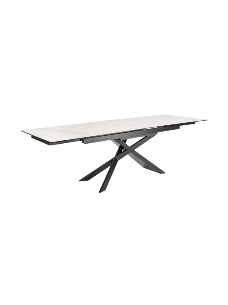 Ausziehbarer Designer-Esstisch „Elefantis“ aus Keramik 180-220-260 x 90 cm Invicta Interiors