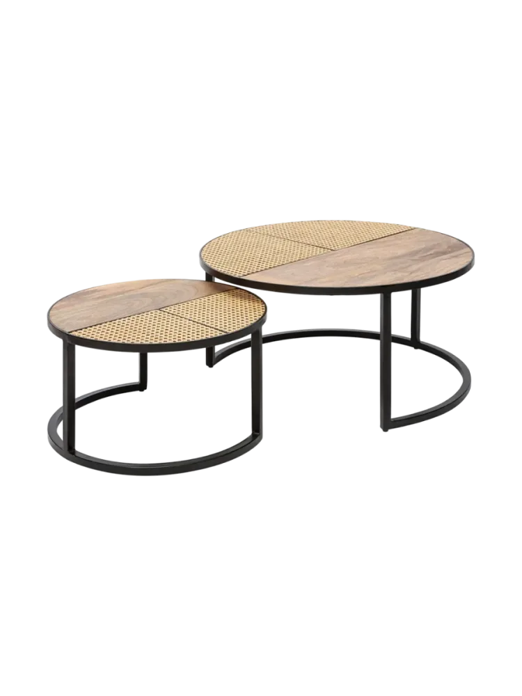 2er-Set Couchtisch „Vienna Lounge“ Invicta Interiors