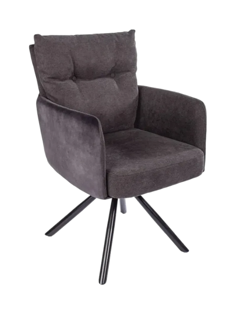 360° Drehbarer Armlehnstuhl „Big Nevis“ Invicta Interiors