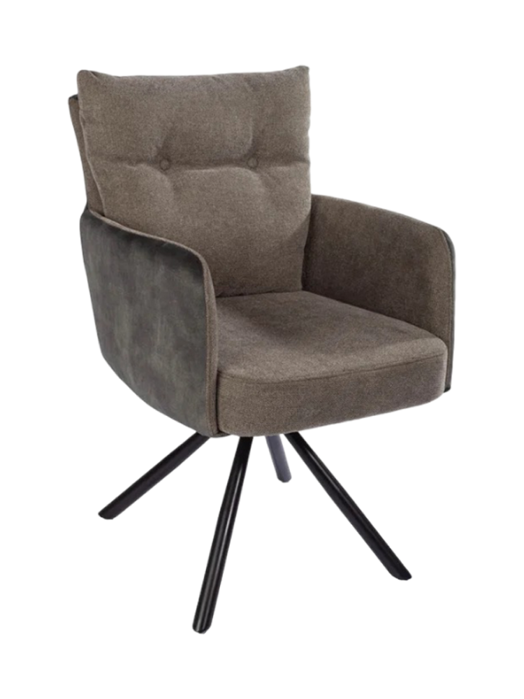 360° Drehbarer Armlehnstuhl „Big Nevis“ Invicta Interiors