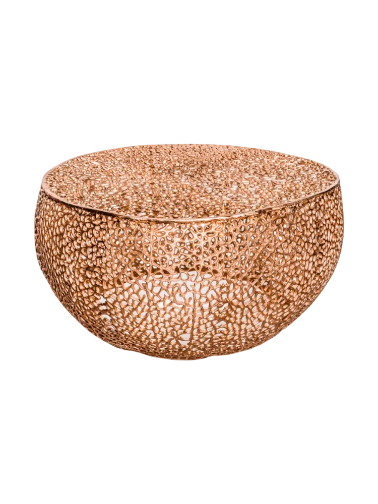Runder Design Couchtisch „Leaf“ Invicta Interiors