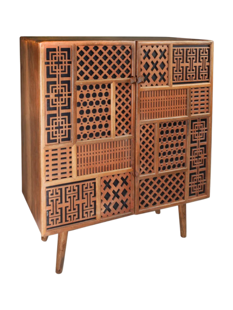 Massives Design Highboard „Marrakech“ Invicta Interiors