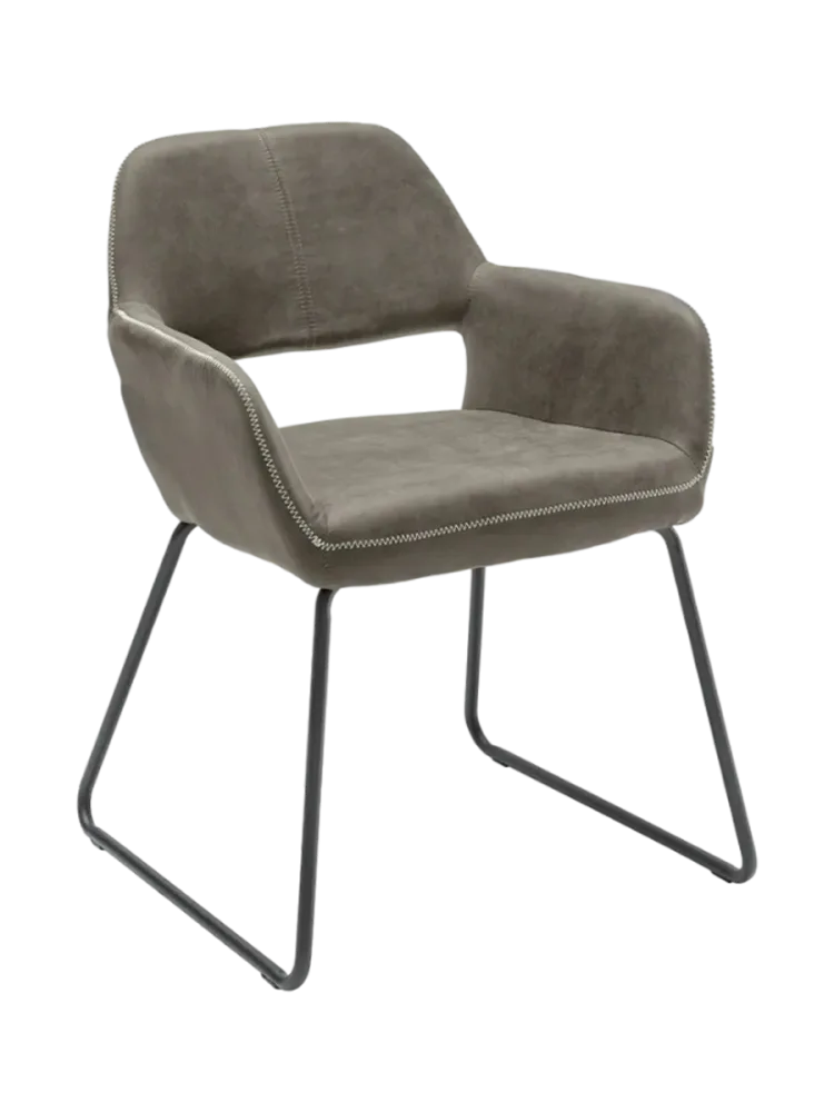 Hochwertiger Armlehnstuhl „Mustang“ Invicta Interiors