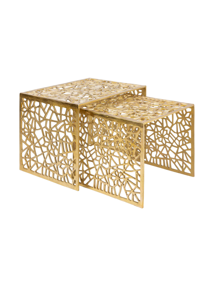 2er-Set Beistelltisch „Abstract“ Invicta Interiors