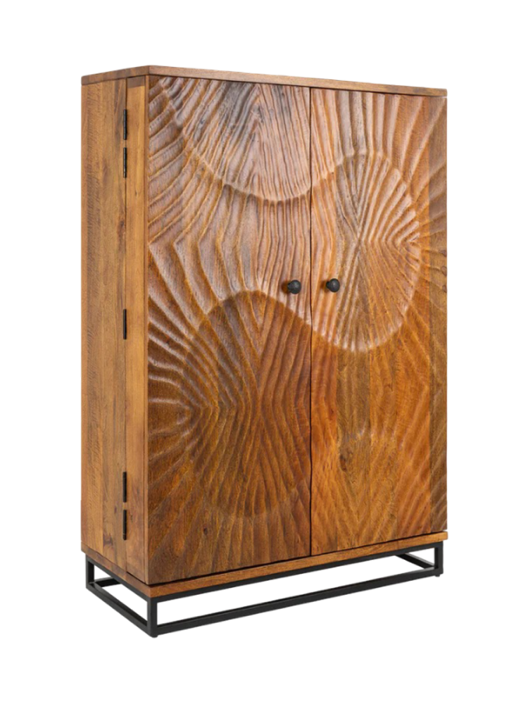 Massivholz Design Barschrank „Skorpion“ Invicta Interiors