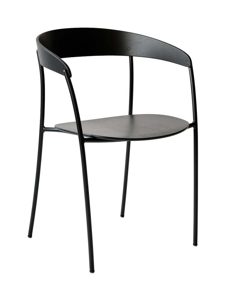 Massiver Design Armlehnstuhl „Missing“ NEW WORKS