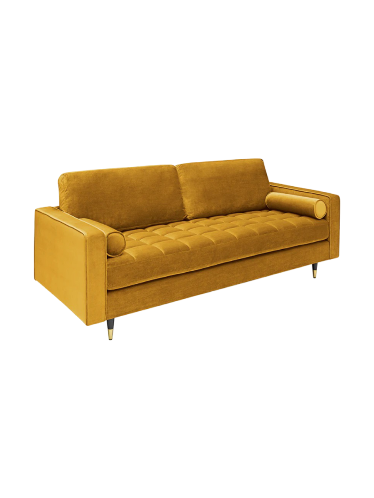 3-Sitzer Samtsofa „Cozy Velvet“ Invicta Interiors
