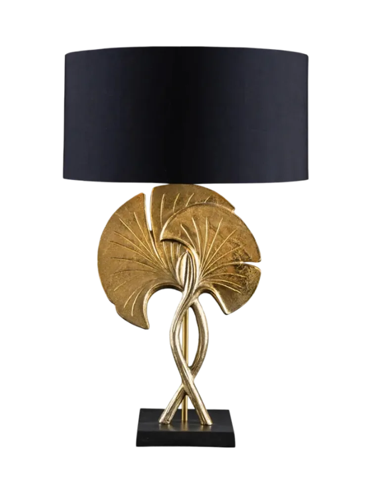 Design Tischlampe „Gingko II“ mit Marmorsockel Invicta Interiors