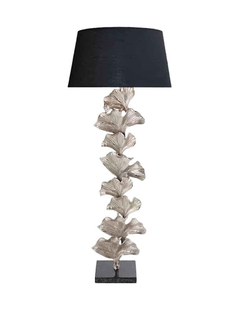 Design Stehlampe „Gingko“ mit Marmorsockel Invicta Interiors