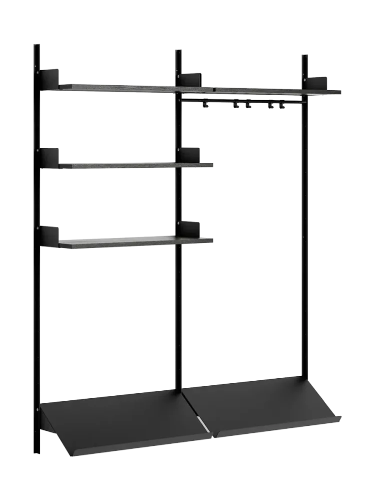 Modulare Design Wandgardarobe „New Works Wardrobe III“