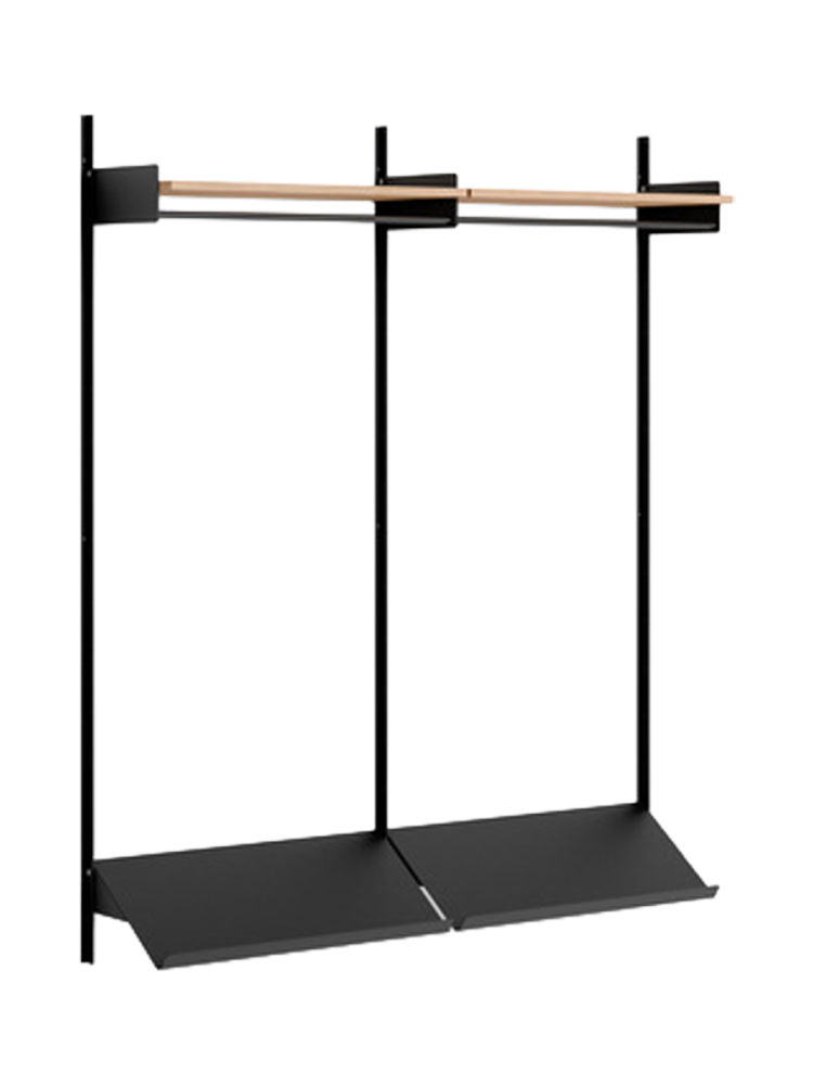 Modulare Design Wandgardarobe „New Works Wardrobe II“