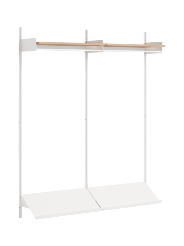 Modulare Design Wandgardarobe „New Works Wardrobe II“