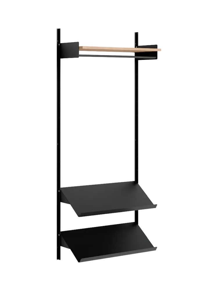 Modulare Design Wandgardarobe „New Works Wardrobe“