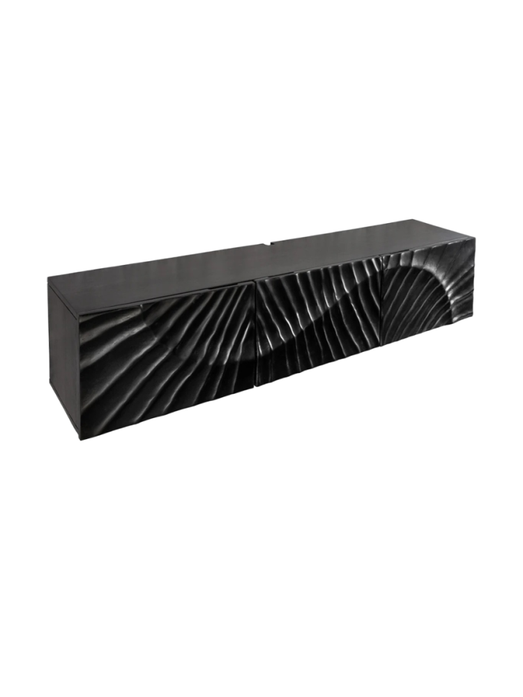 Hängendes Massivholz Lowboard „Skorpion“ Invicta Interiors