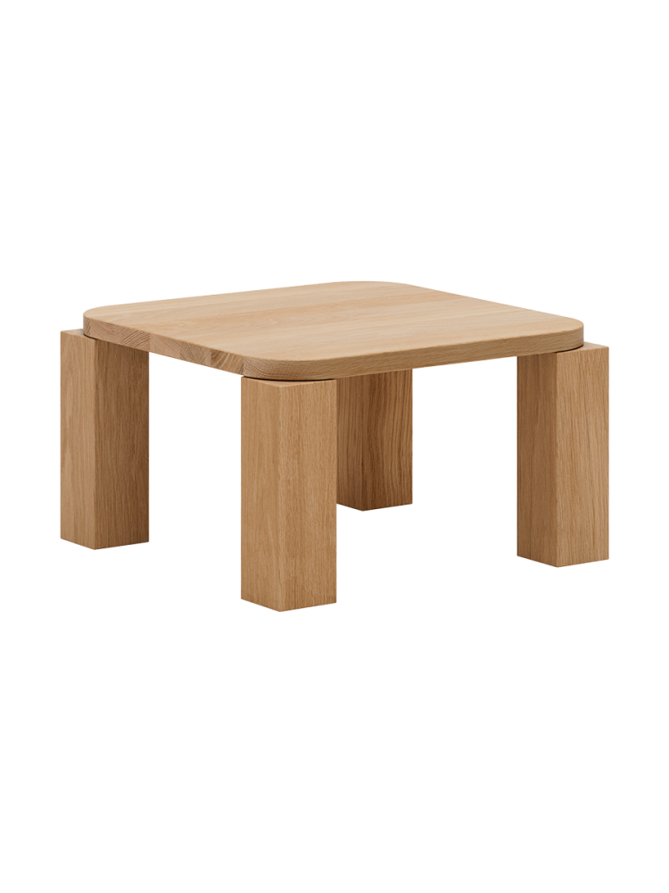 Designer Massivholz Beistelltisch „Atlas“ NEW WORKS
