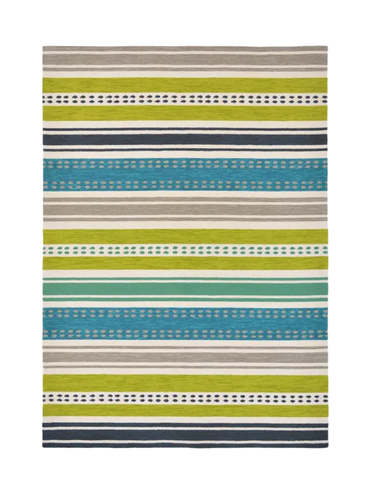 Hochwertiger In-/Outdoor Designer Teppich „Rivi Kiwi“, verschiedene Grössen SCION
