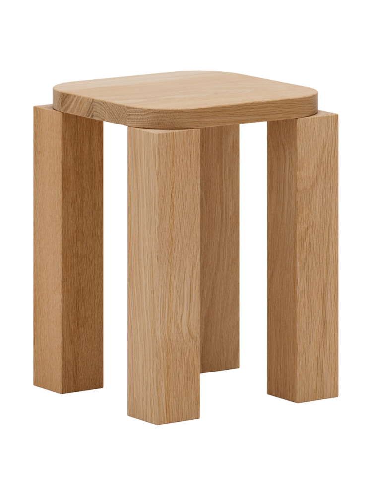 Designer Massivholz Esstisch „Atlas“, geräucherte Eiche NEW WORKS