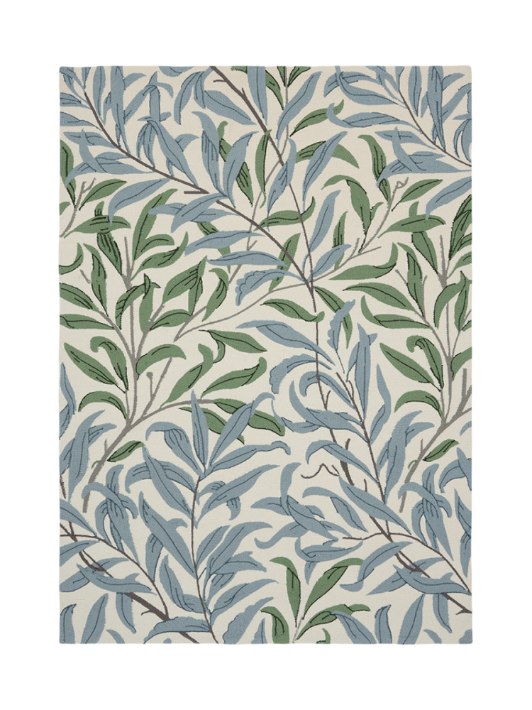 Hochwertiger In-/Outdoor Designer Teppich „Willow“, verschiedene Grössen Morris & Co
