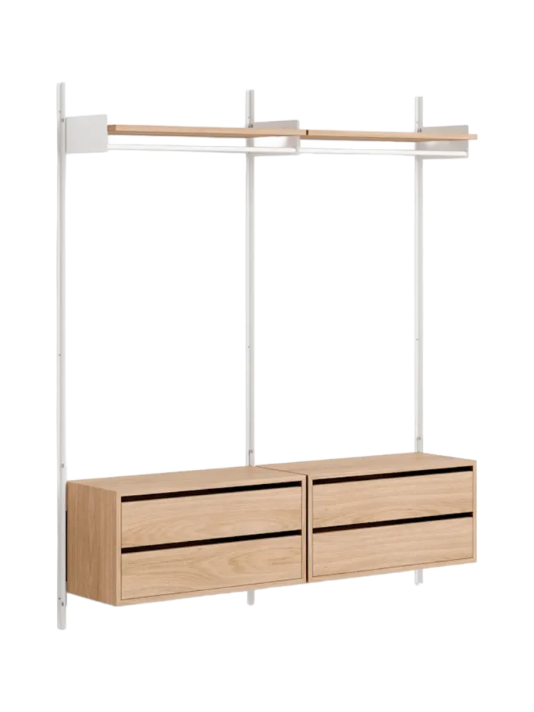 Modulare Design Wandgardarobe „New Works Wardrobe Cabinet II“