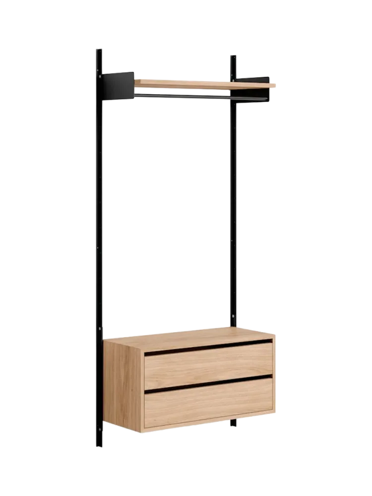 Modulare Design Wandgardarobe „New Works Wardrobe Cabinet“