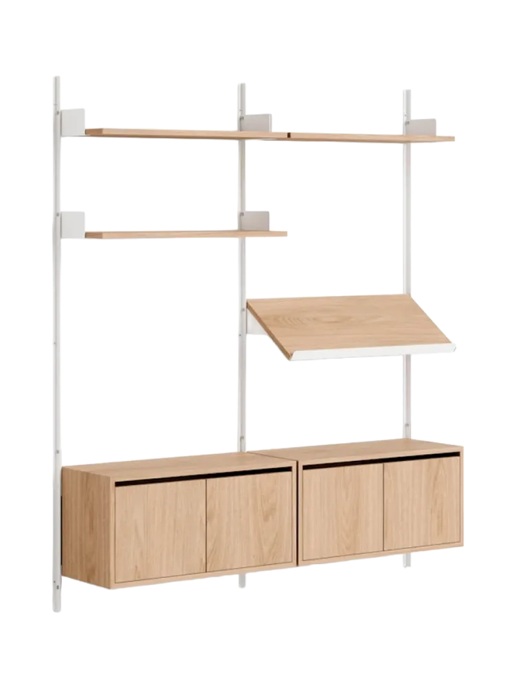 Modulares Design Wandregal „New Works Living Cabinet“
