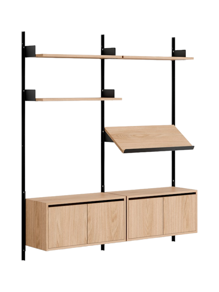 Modulares Design Wandregal „New Works Living Cabinet“