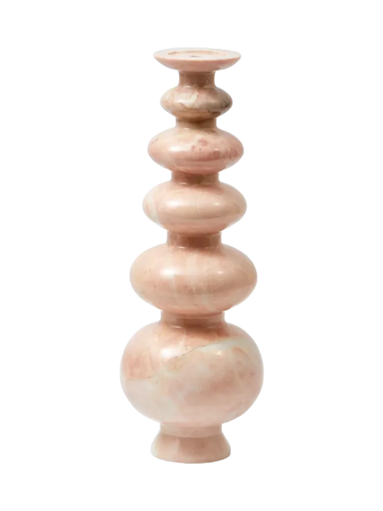 Massiver, grosser Design Kerzenständer „Herritage Sphere“ aus Marmor Pols Potten