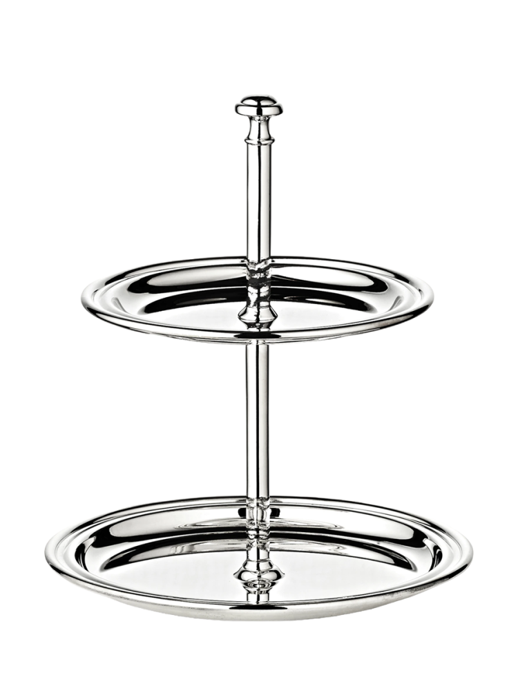 Premium Etagere „Feliz“ - edel versilbert EDZARD