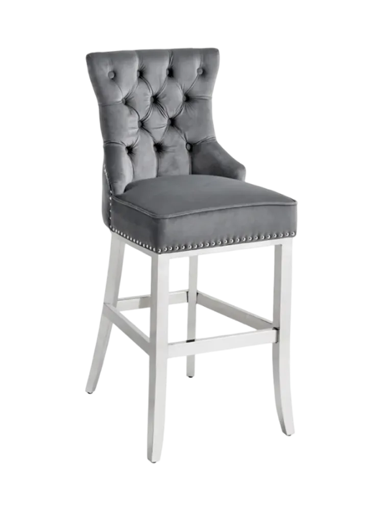 Design Barstuhl „Castle Deluxe“ mit Löwenkopf Invicta Interiors