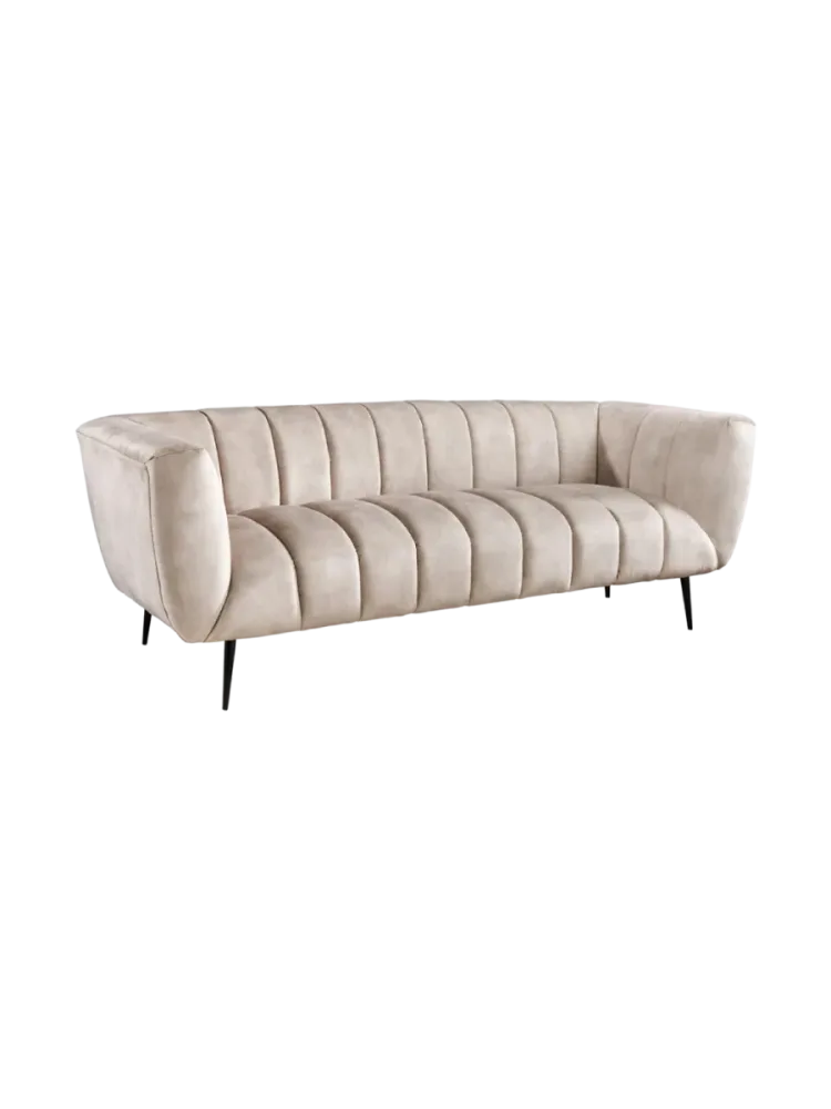3-Sitzer Design Samtsofa „Noblesse“ Invicta Interiors