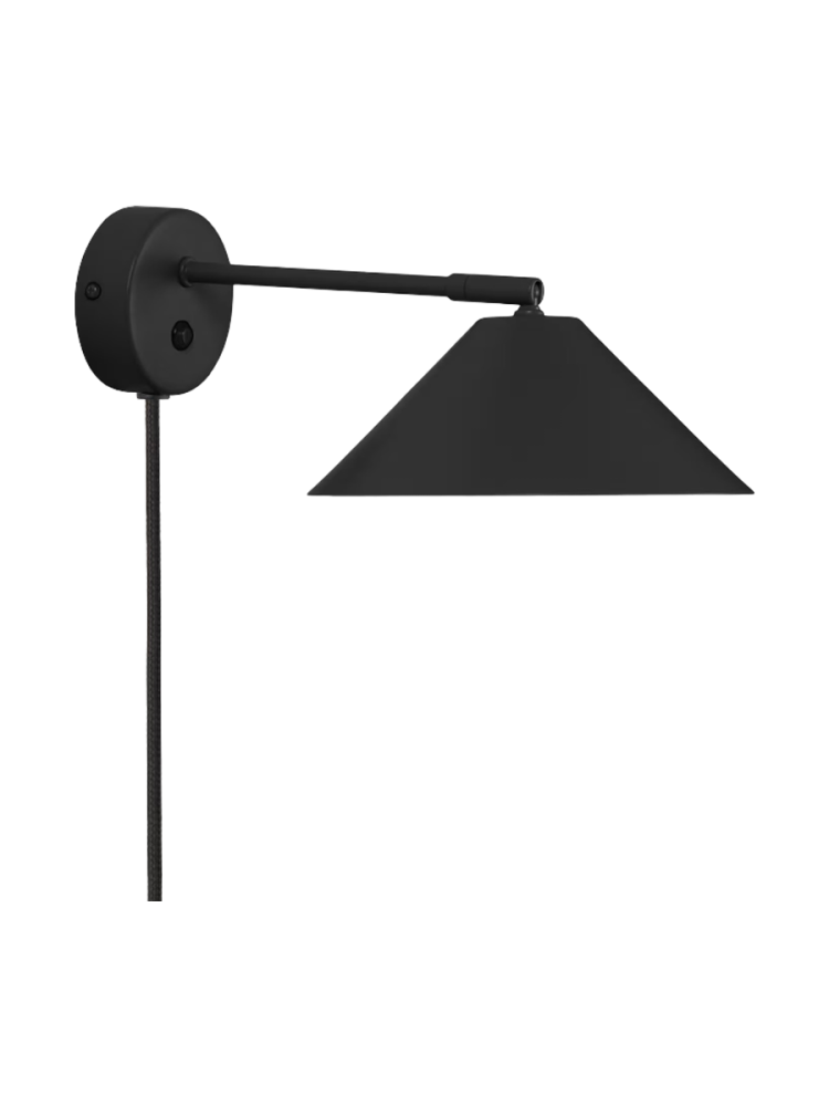 Design Wandlampe „Cannes“ - Schwarz Globen Lighting
