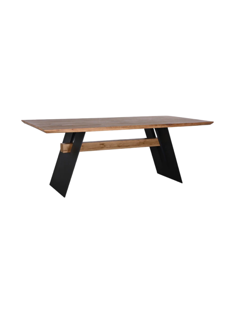 Massivholz Esstisch „Grand Oak“ - Wildeiche geölt Invicta Interiors