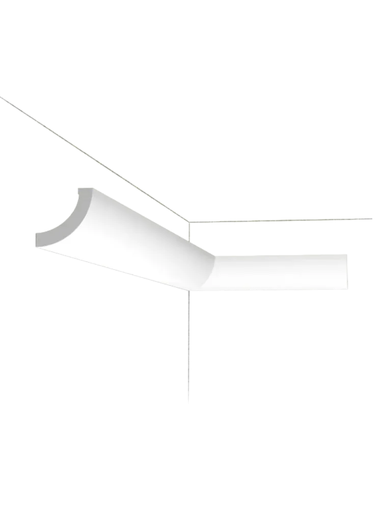 Deko-Wandprofil „CURVE C 362“ für Indirekte Beleuchtung - 200 cm Orac Decor