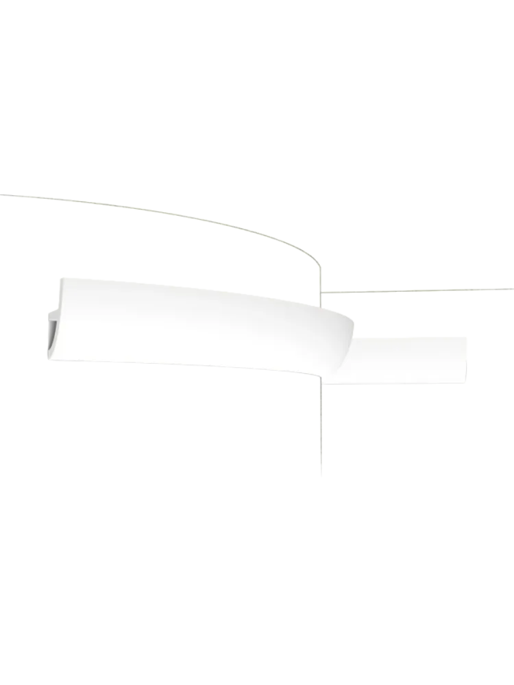 Deko-Wandprofil „ANTONIO C 373 Fle“x für Indirekte Beleuchtung - 200 cm Orac Decor