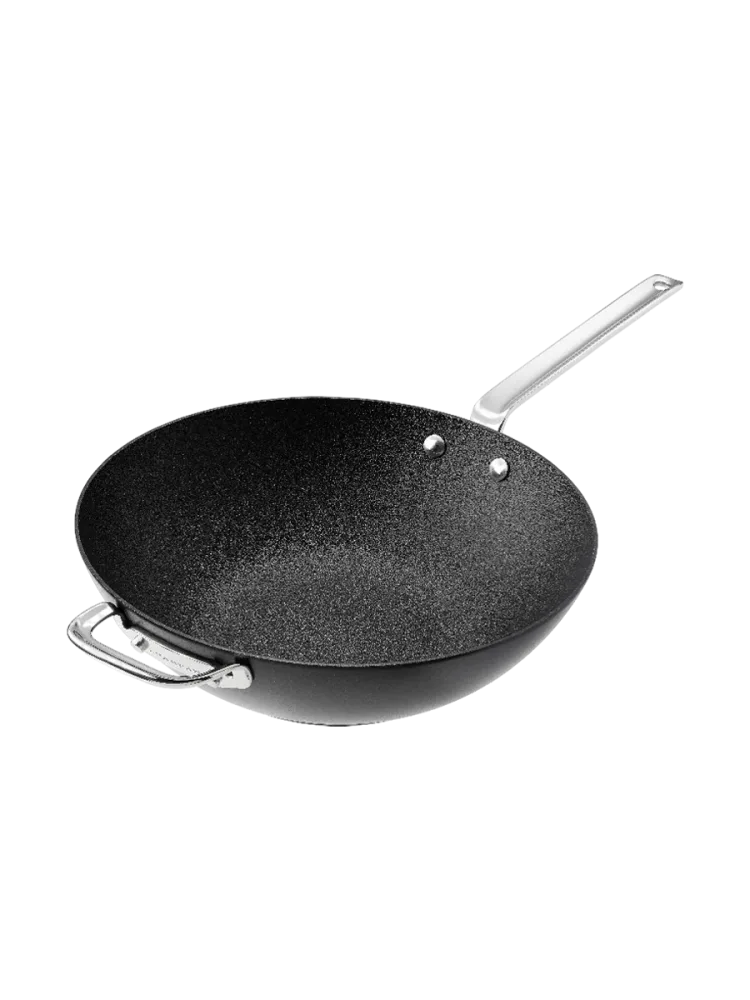 Premium Wok-Pfanne „TechnIQ“ Schwarz SCANPAN